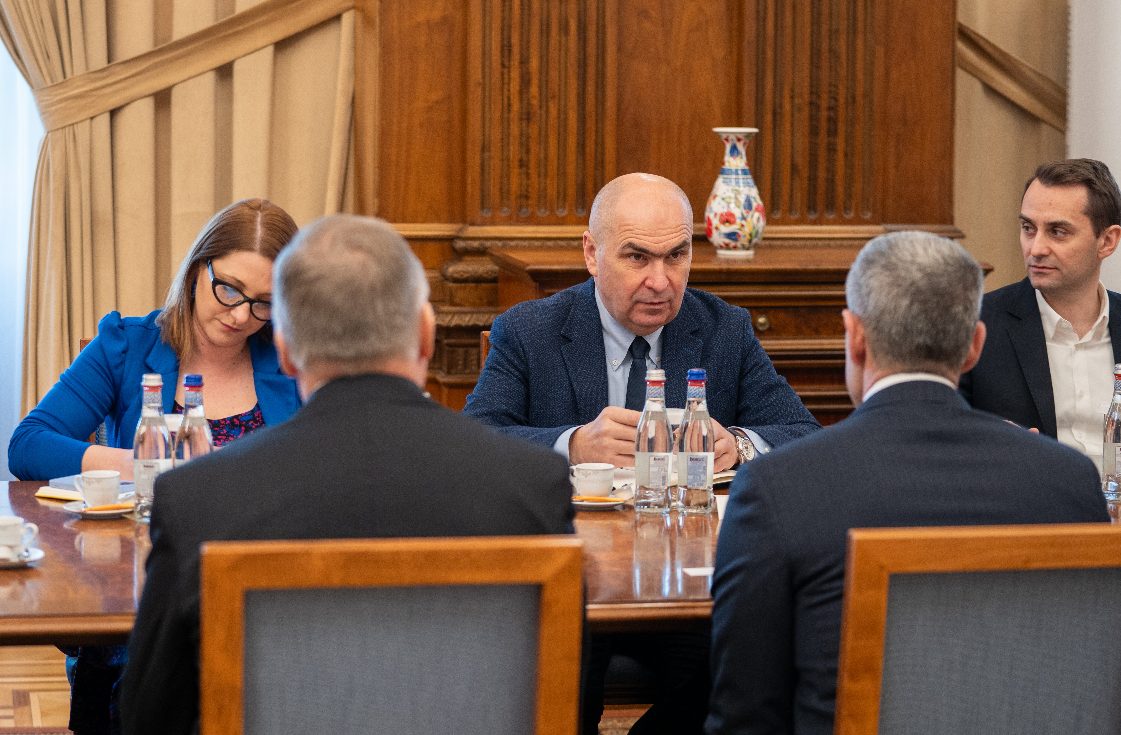 Președintele Senatului României, Ilie Bolojan, întrevedere cu reprezentanții companiei Lockheed Martin