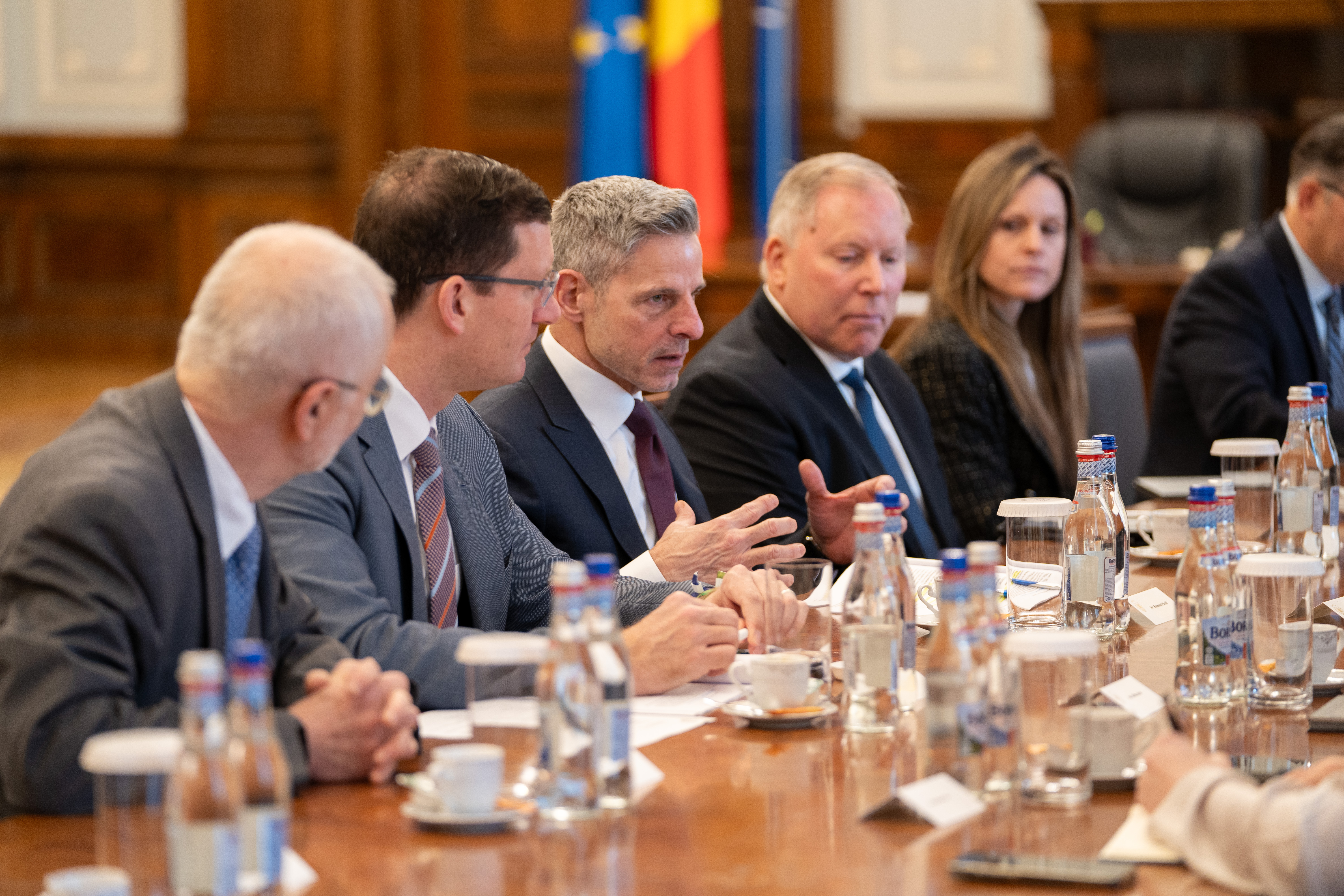 Președintele Senatului României, Ilie Bolojan, întrevedere cu reprezentanții companiei Lockheed Martin