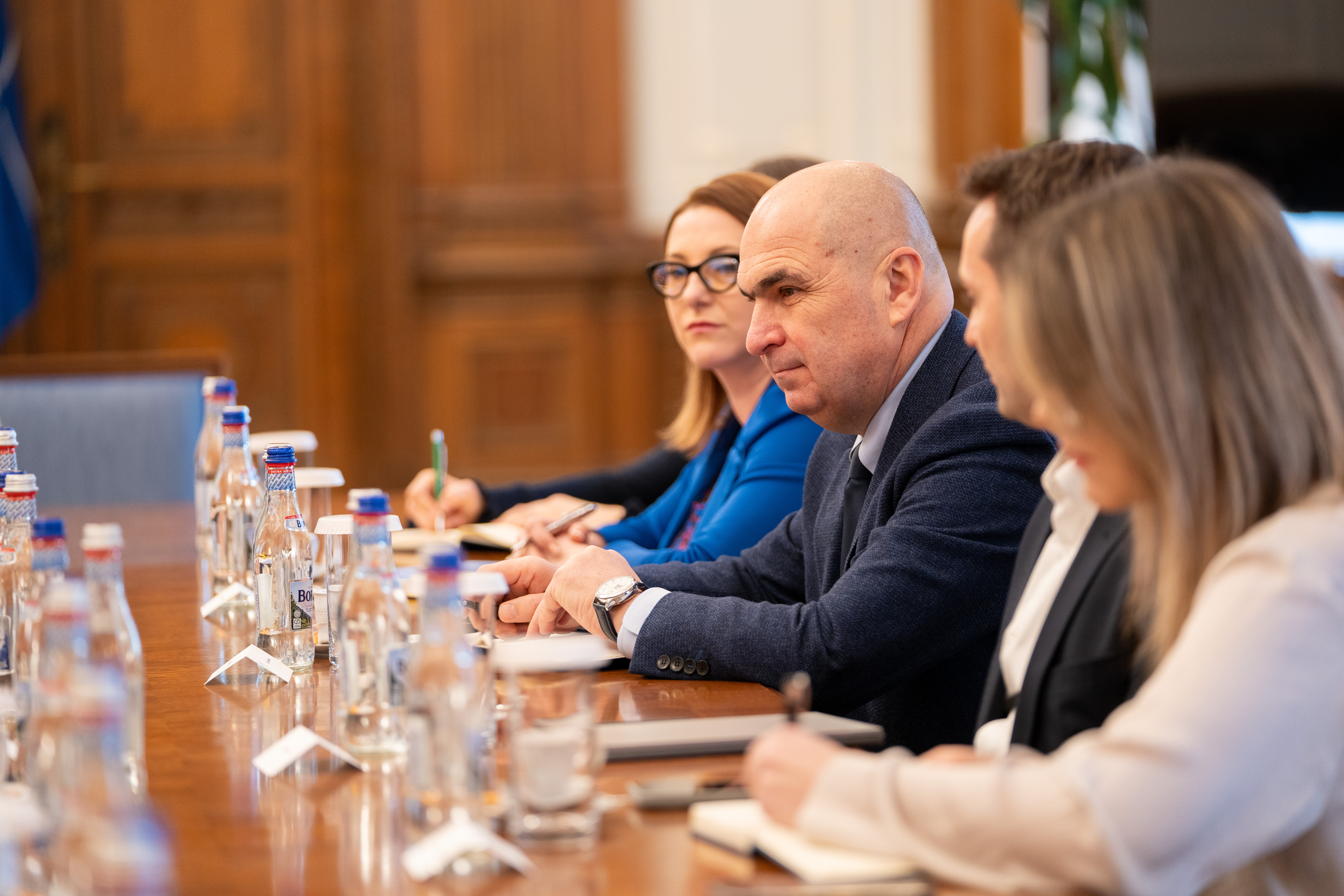 Președintele Senatului României, Ilie Bolojan, întrevedere cu reprezentanții companiei Lockheed Martin