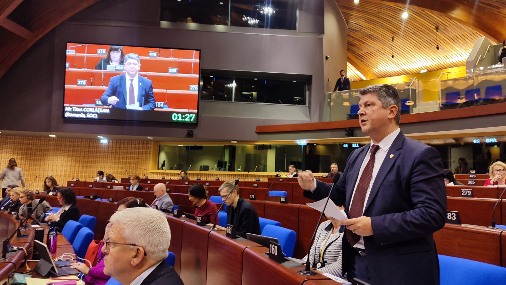 Intervenția senatorului Titus Corlățean la dezbaterea avizului APCE la proiectul de Convenție al Consiliului Europei pentru protecția profesiei de avocat