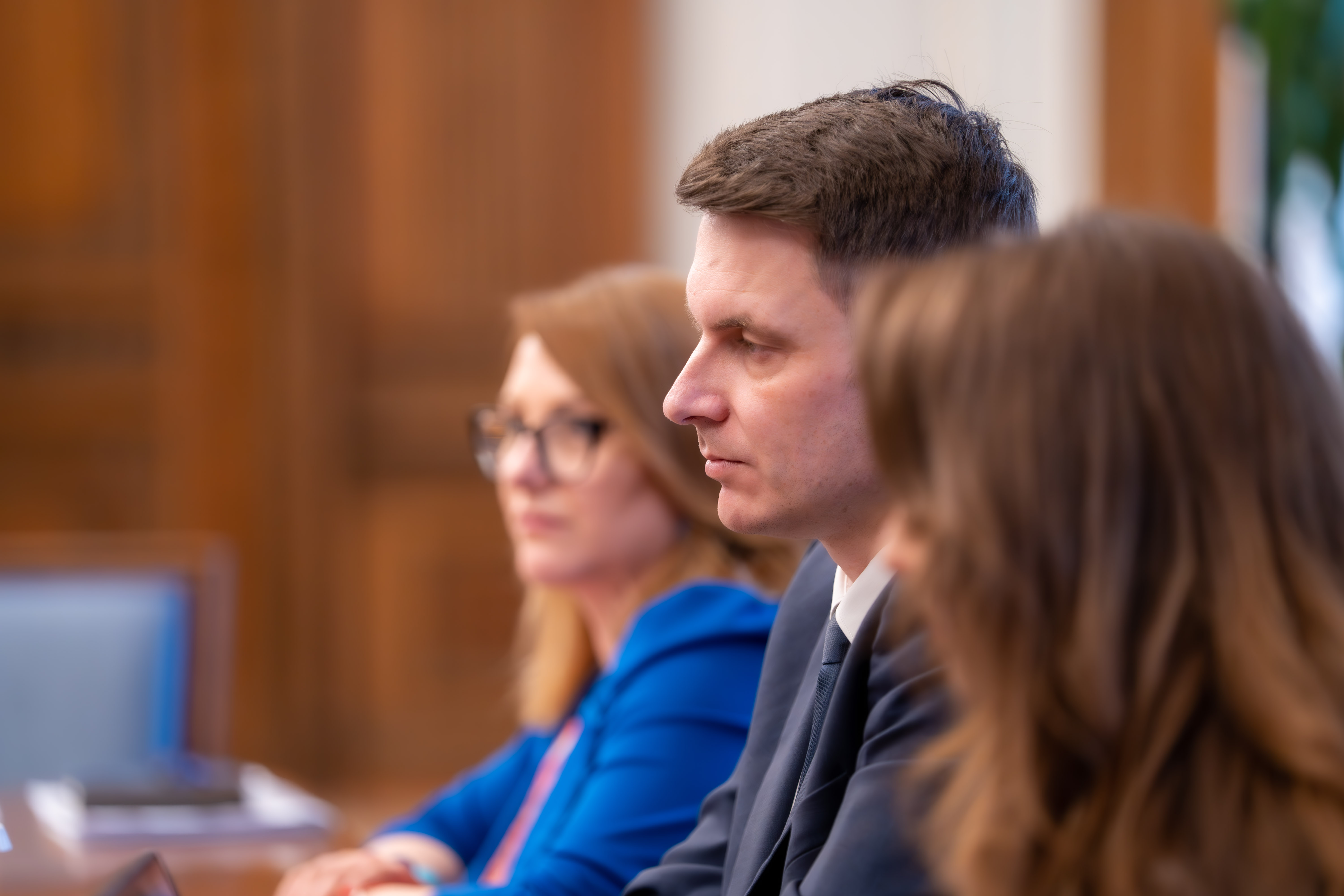 Președintele interimar al Senatului a discutat despre dezvoltarea sectorului audiovizual românesc cu reprezentanții Netflix