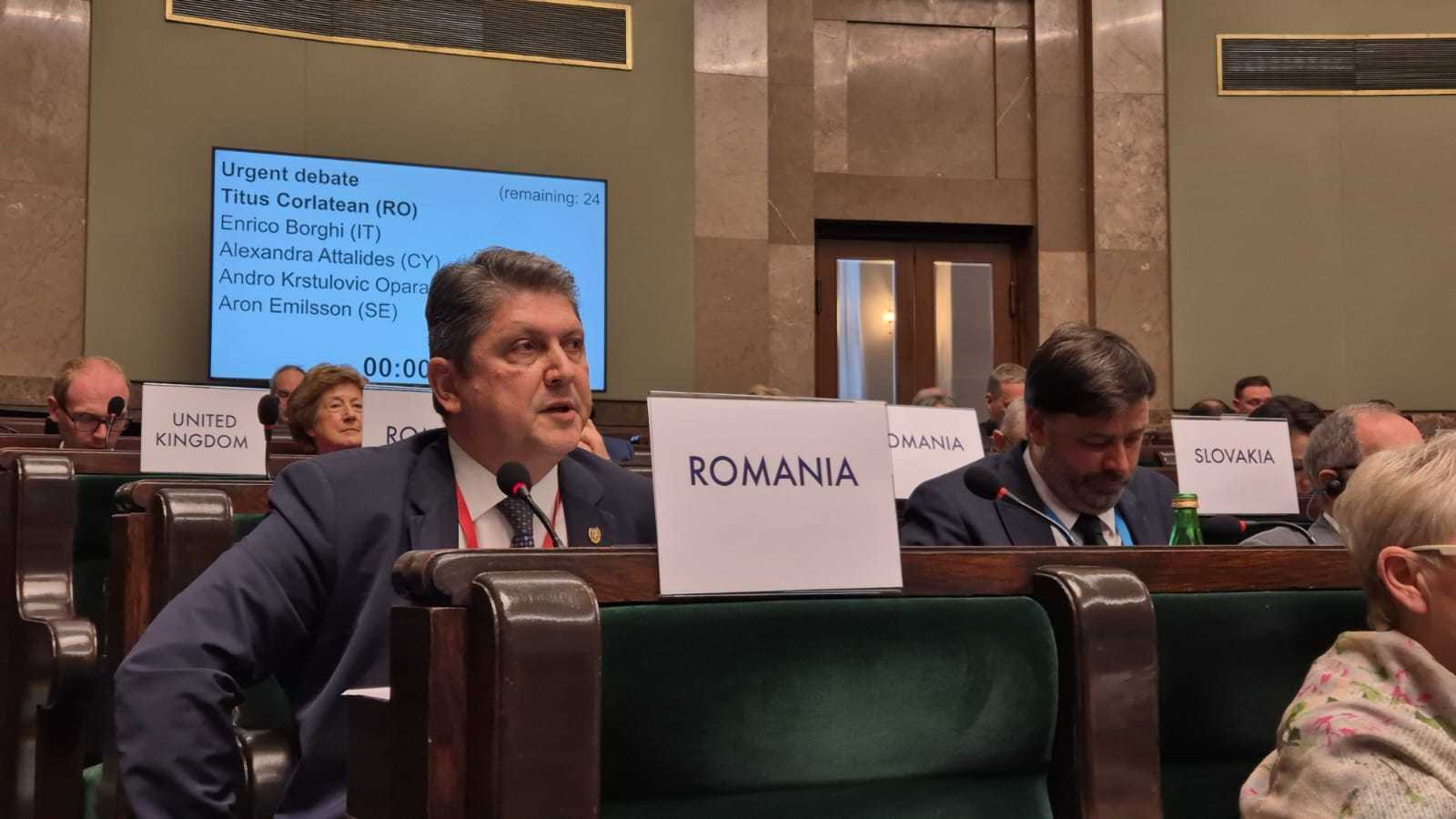 Participarea senatorului Titus Corlățean la Conferința interparlamentară privind Politica Externă și de Securitate Comună și Politica de Securitate și Apărare Comună (PESC/PSAC)