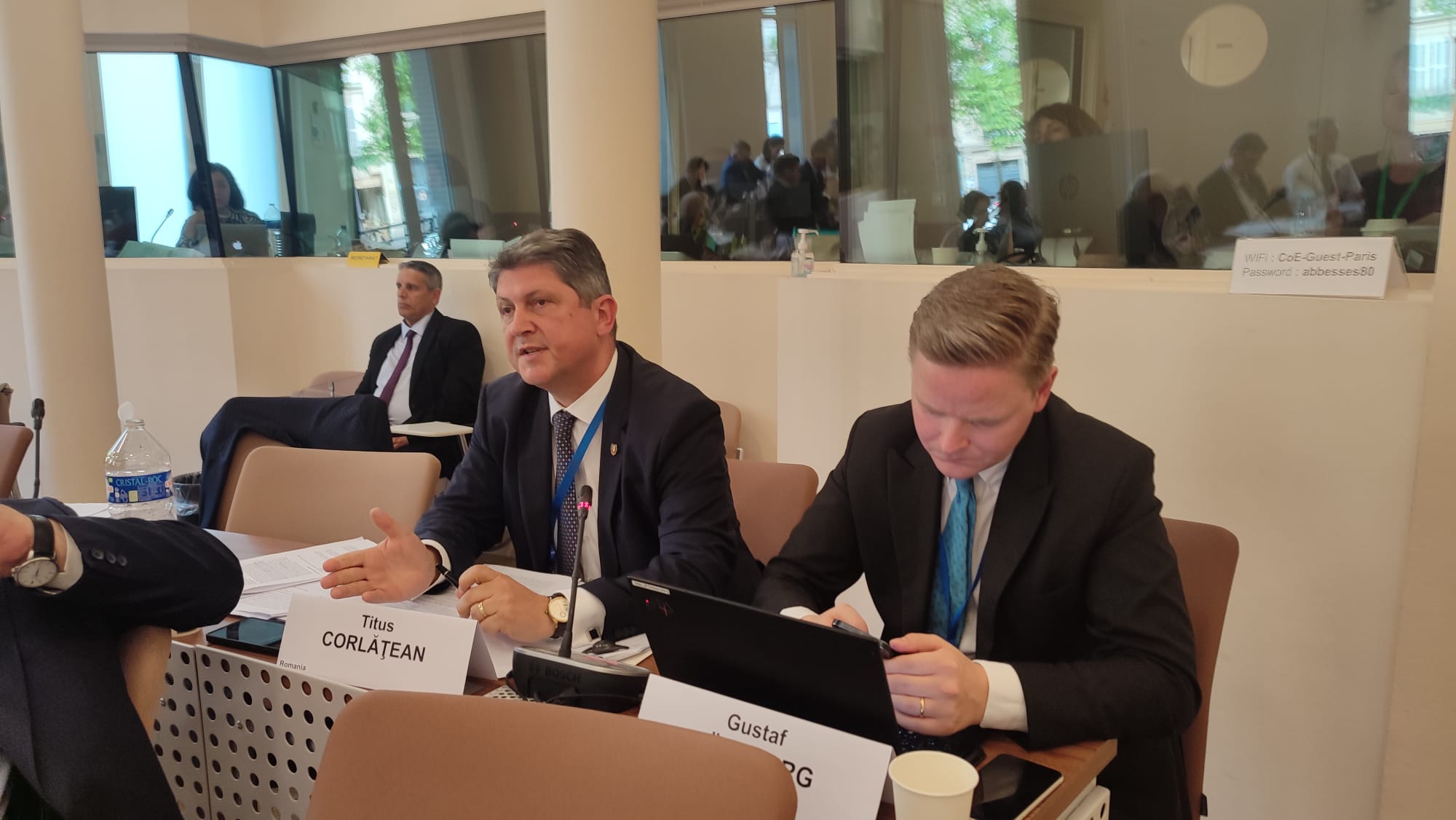 Participarea senatorului Titus Corlățean, în calitate de raportor, la reuniunea Comisiei pentru afaceri juridice și drepturile omului a Adunării Parlamentare a Consiliului Europei