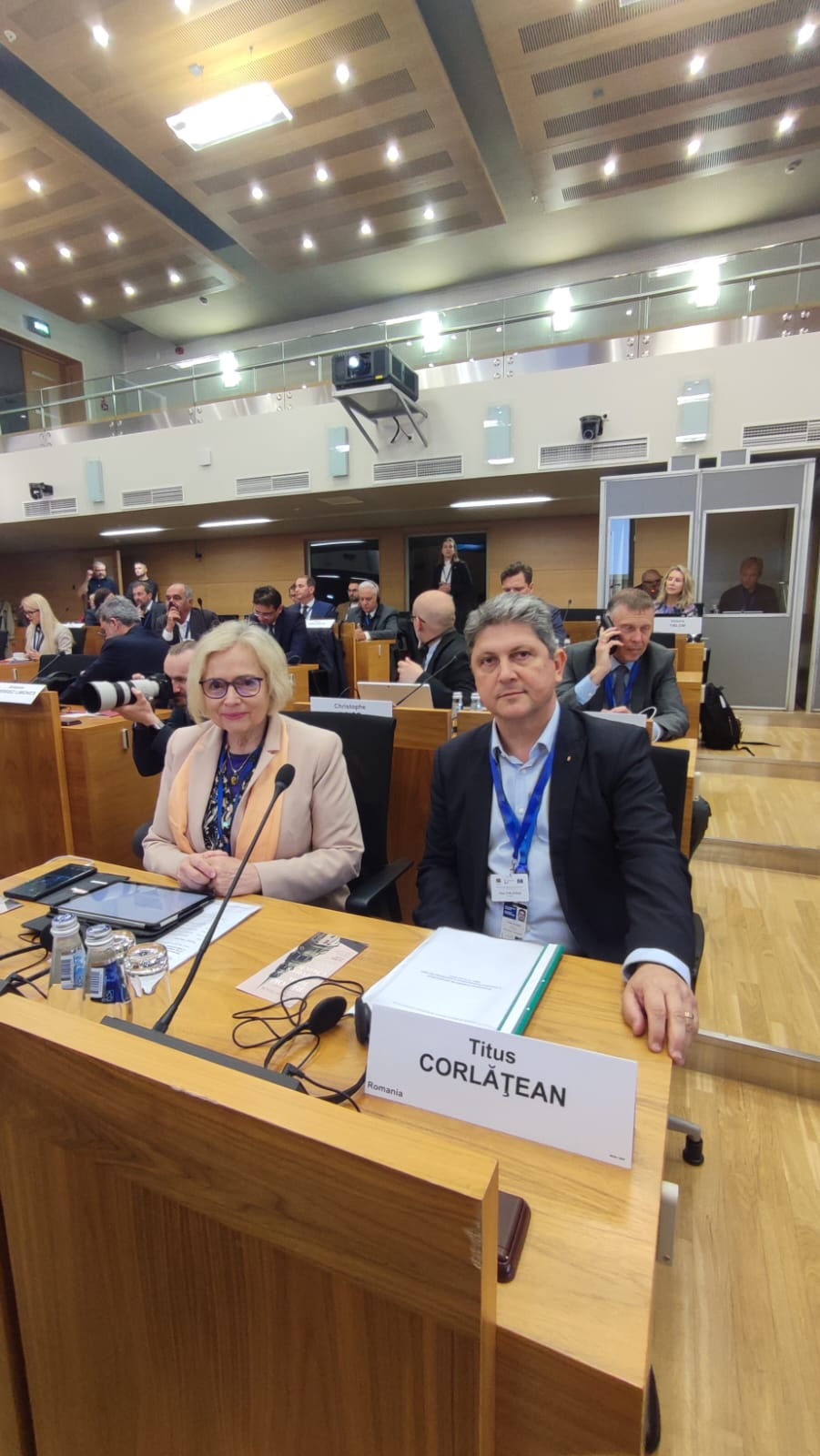 Participarea senatorului Titus Corlățean la reuniunea Comisiei de monitorizare a Adunării Parlamentare a Consiliului Europei